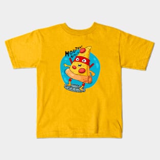 Pizza moutant Kids T-Shirt